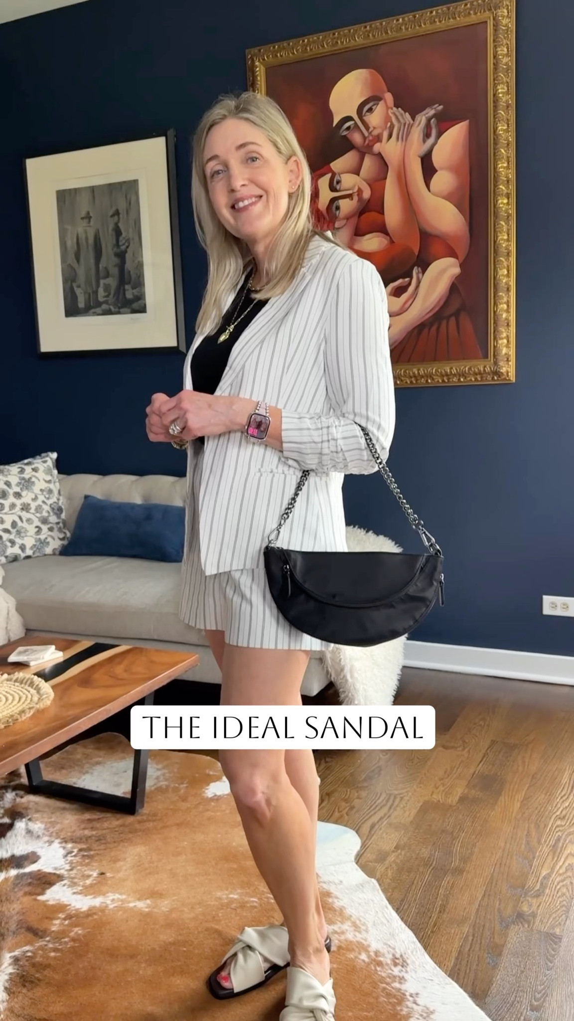 One sandal, three ways to wear it this spring. The Idea slide from Cecelia New York in alabaster is the flat I’ve been reaching for on repeat. Soft leather, memory foam footbed, and that knotted detail makes it feel a little more special than your average slide. Sandals fit true to size.
 
Spring outfits 2026, work outfit, business casual outfit, date night outfit, fashion over 40, fashion over 50, summer outfits, summer dresses, teacher outfits

#LTKOver40 #LTKootd #LTKSeasonal