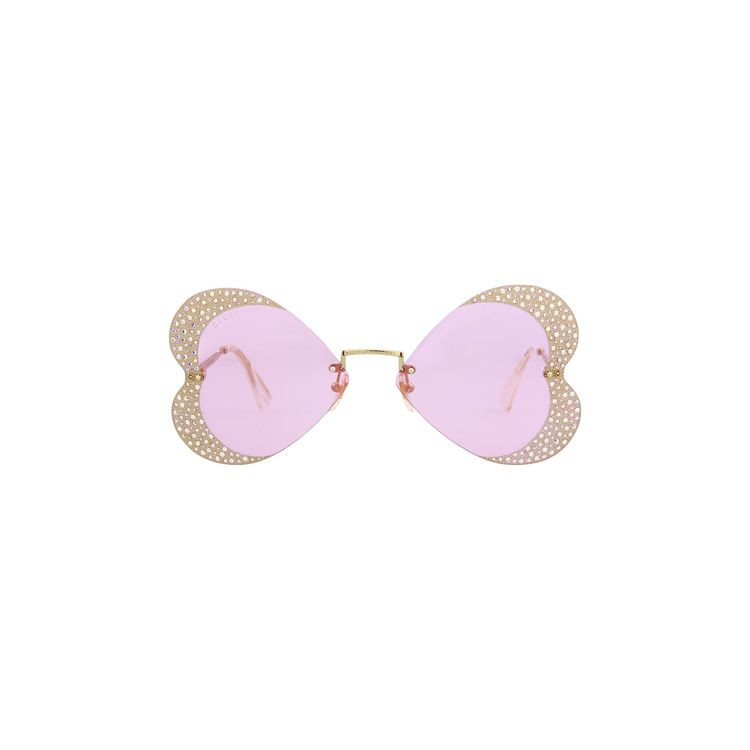 Buy Gucci Cat Eye Sunglasses 'Gold/Pink' - GG0897S 30010507 001 | GOAT SA | GOAT