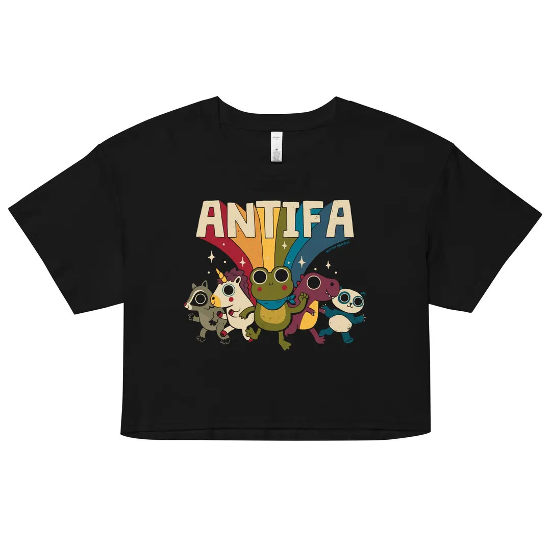 ANTIFA Crop Top | Etsy (Global)