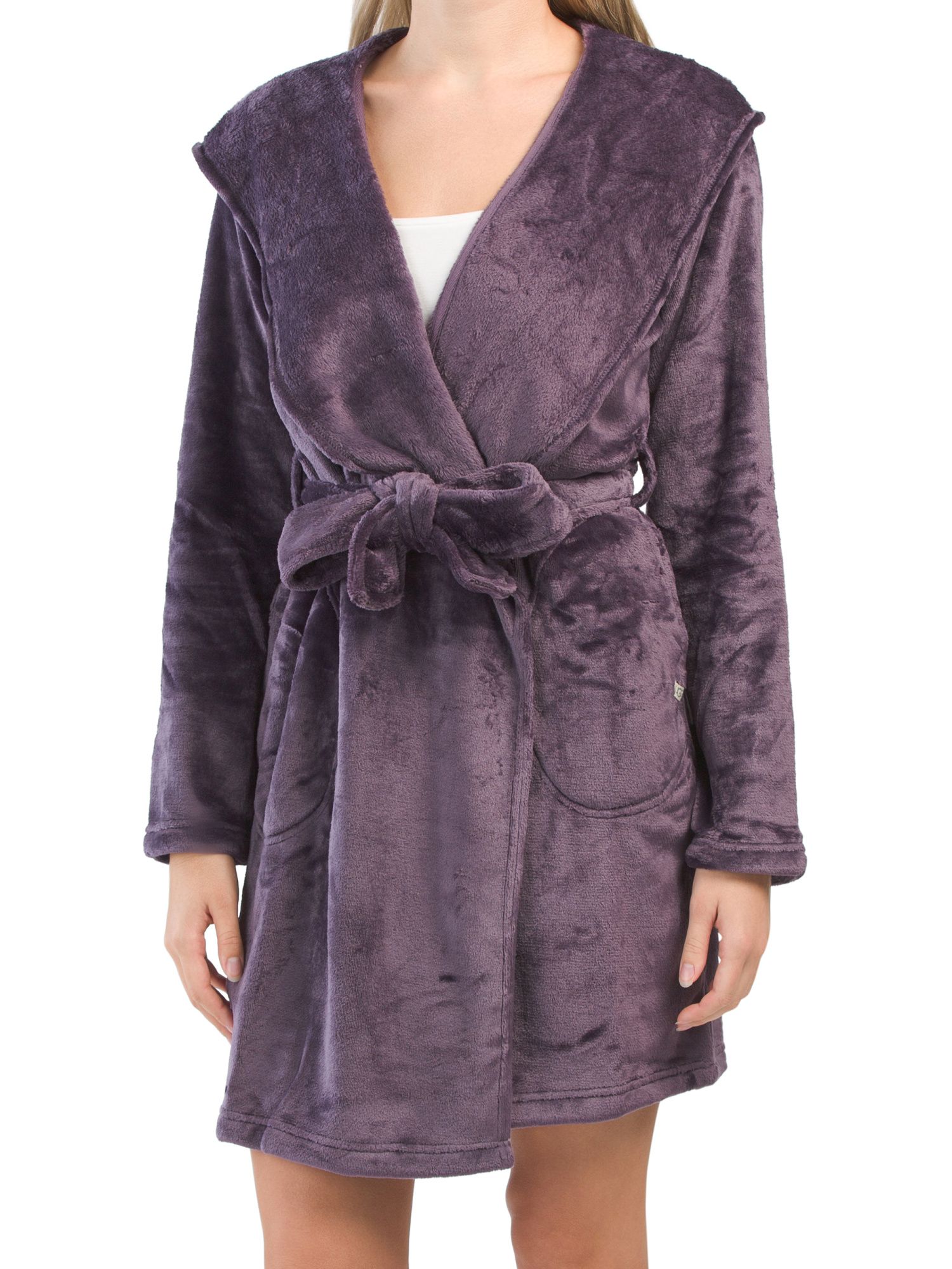 Miranda Plush Fleece Shawl Collar Robe | TJ Maxx