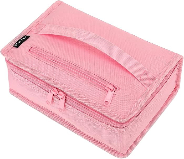 FlowFly Small Insulated Lunch box Portable Soft Bag Mini Cooler Thermal Meal Tote Kit with Handle... | Amazon (US)