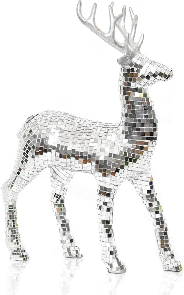 Christmas Tabletop Decorations Disco (Deer) 12.6inch for Dance Floors, Parties, interiors, Floor ... | Amazon (US)