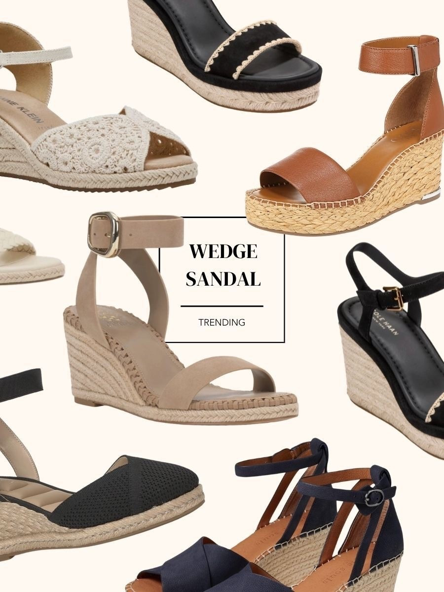 They are hot to trot: WEDGES!! 

#LTKTravel #LTKSaleAlert #LTKootd