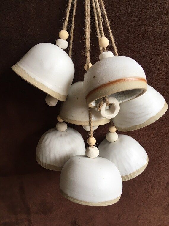 Handmade Ceramic wind chime bell | Etsy | Etsy (AU)