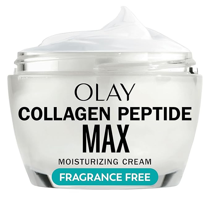 Olay Collagen Peptide Face Moisturizer, Firming Cream for Women, Fragrance-Free, Non-Greasy - Hyd... | Amazon (US)