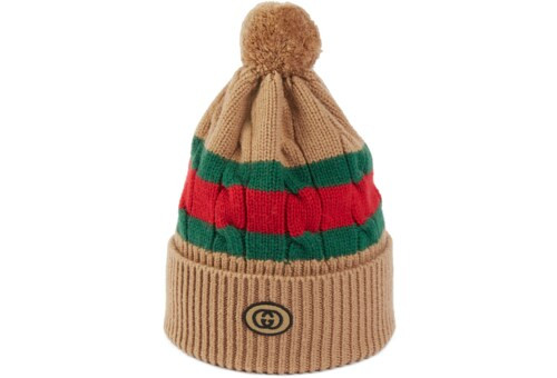 Wool knit hat with Web stripe | Gucci (US)