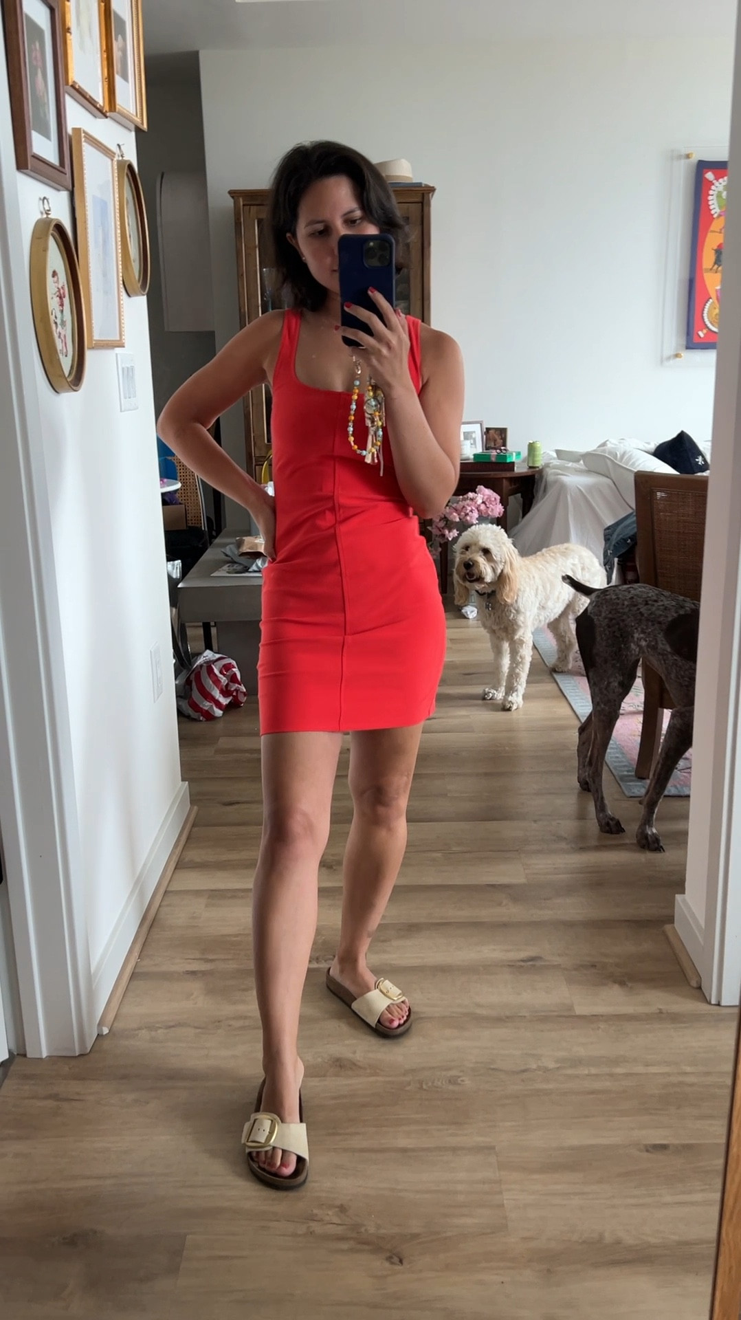 Size XS could’ve sized down 

Alo dress, summer weekend outfit, lounge, activewear, alo red, Birkenstock sandals, Birkenstock Madrid, petite, Washington DC 

#LTKSummerSales #LTKVideo #LTKActive