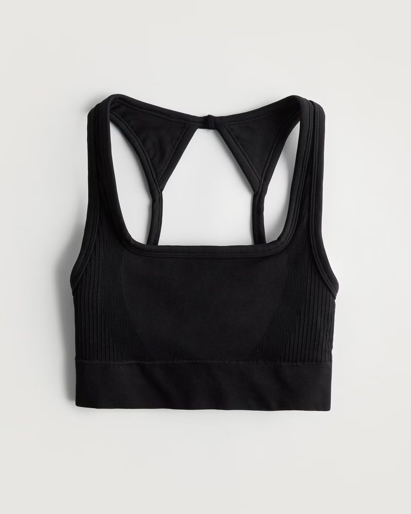 Women's Gilly Hicks Go Boost Seamless Square-Neck Sports Bra | Women's Activewear | HollisterCo.c... | Hollister (US)