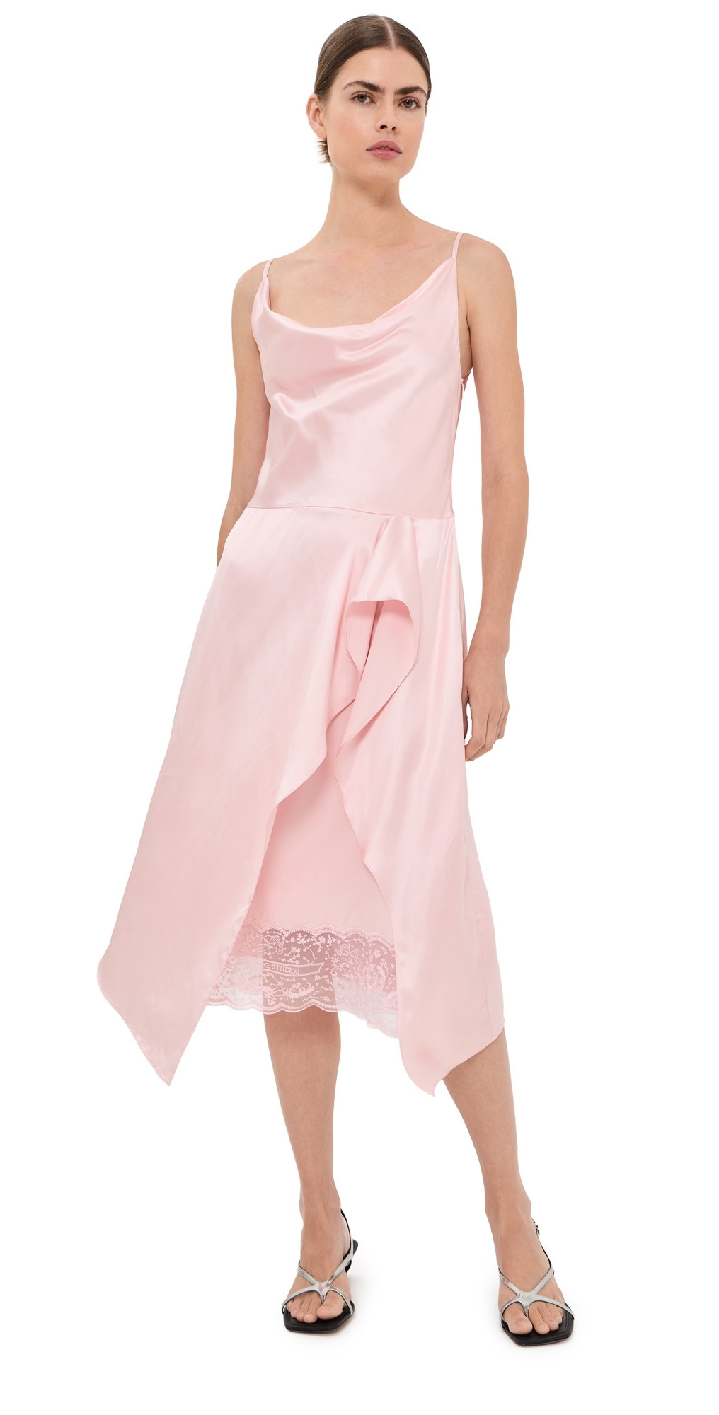 Acne Studios Sleeveless Mini Dress Light Pink 40 | Shopbop