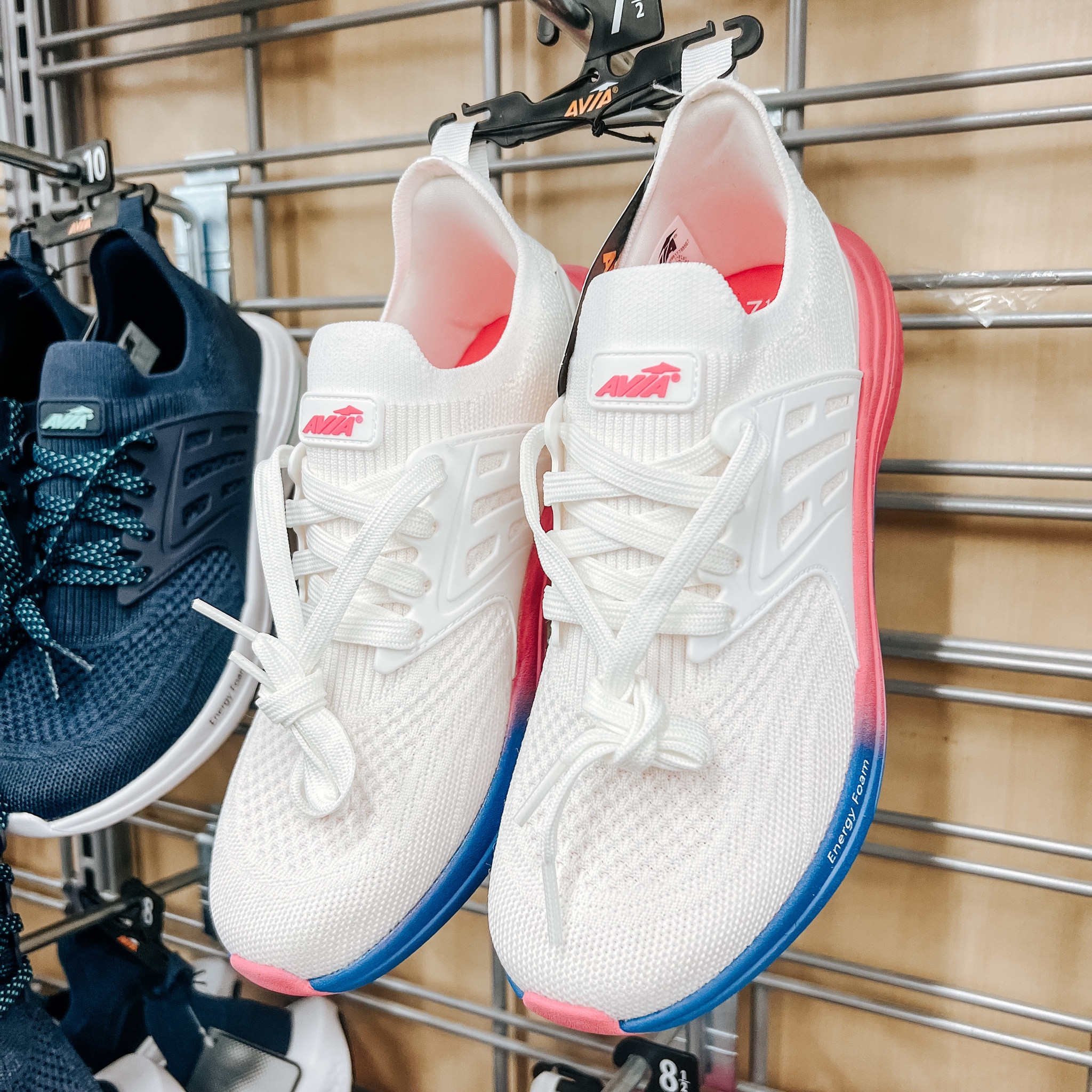 Also love this pair from the Avia line if you like sneakers with a knit top.

#walmart
#avia
#sneakers
#walmartfinds

#LTKshoecrush