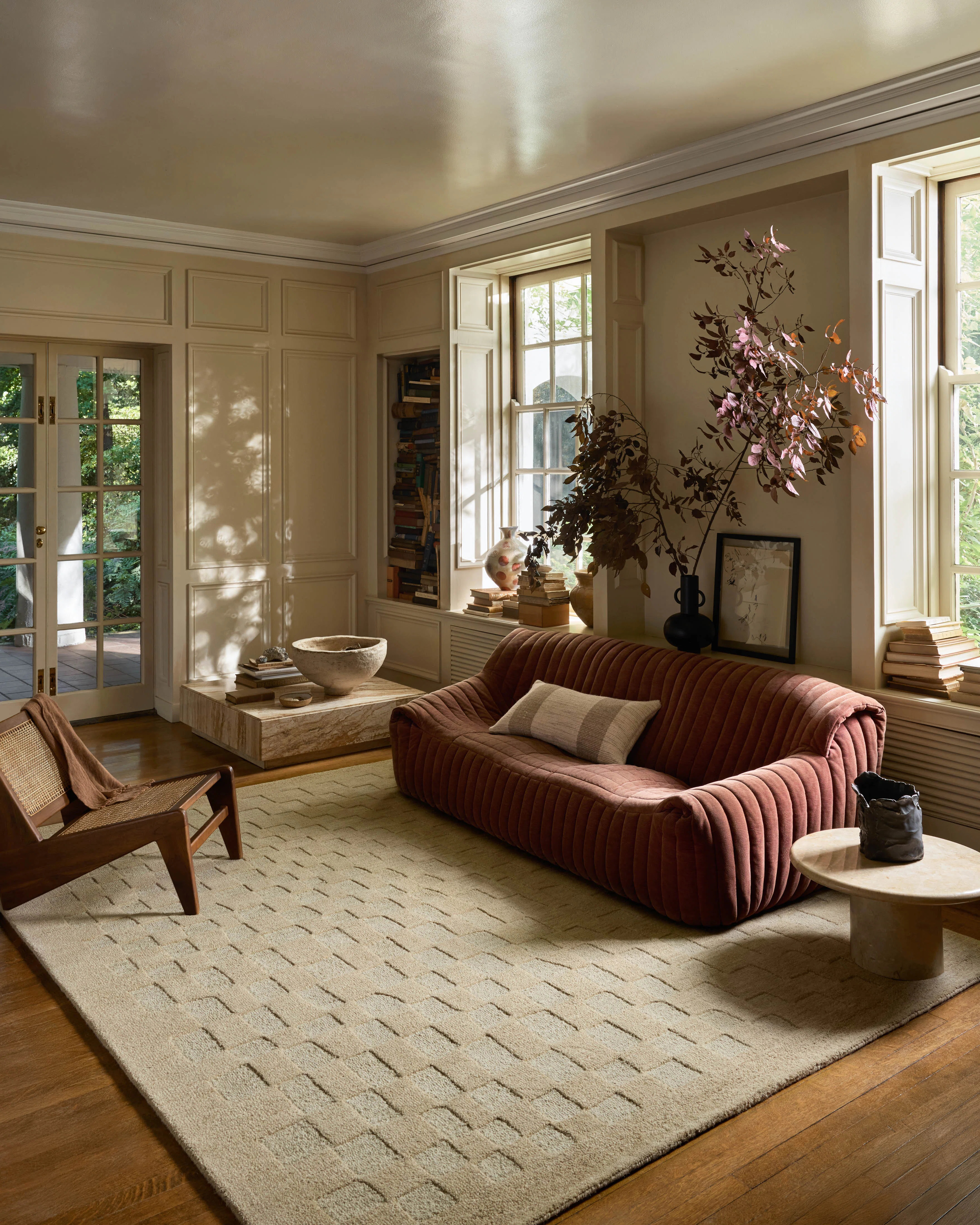 Leanne Ford x Loloi Craven Oatmeal / Dove Area Rug | Wayfair North America