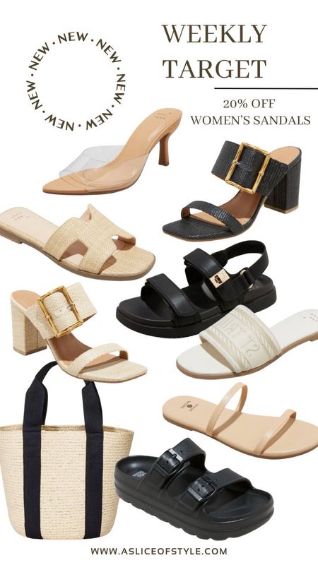 Great deals on sandals, right on time for Spring Break! 20% off! So many great neutral options that would look great with anything!

Women’s / style / vacation / affordable / budget / Target / heels / accessories/ shoes / travel / spring / summerr

#LTKshoecrush #LTKSpringSale #LTKfindsunder50