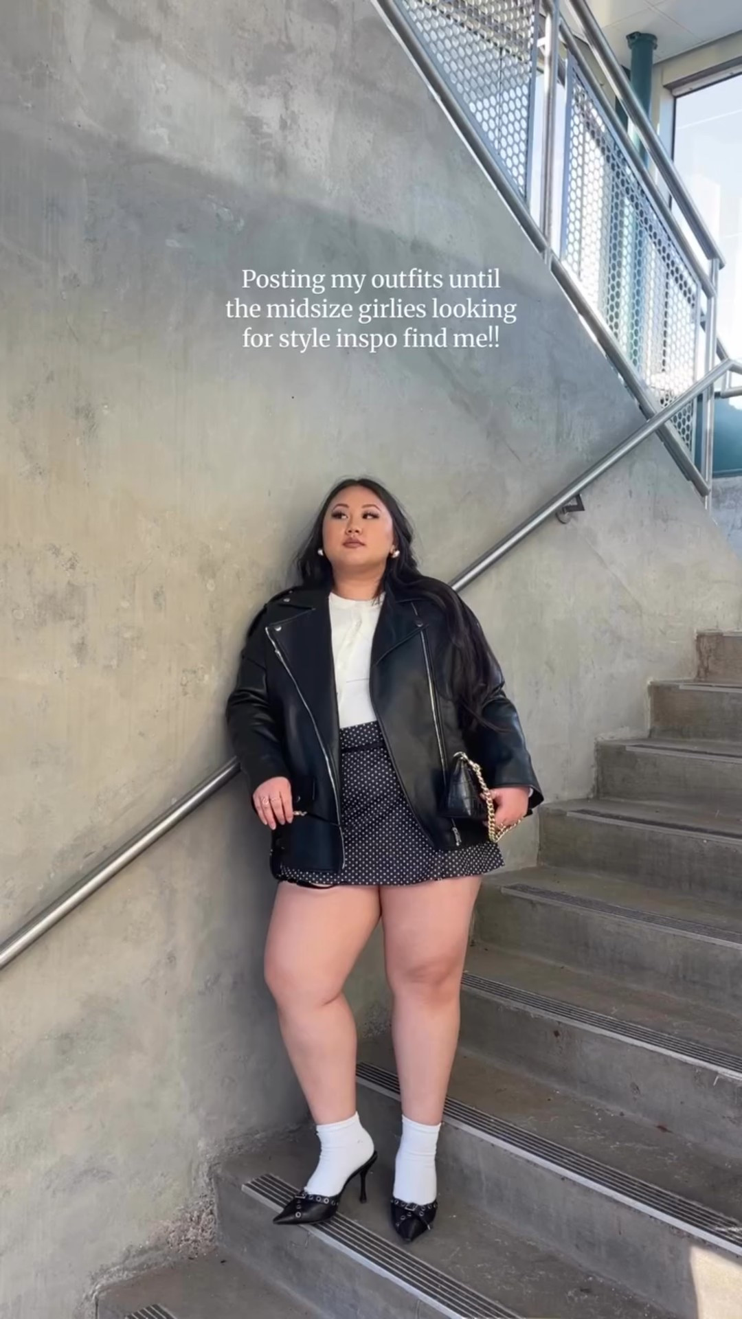 Posting my outfits until the midsize girlies looking for style inspo find me 🖤

FOLLOW @angelstyledthat for more midsize + short girl fashion inspo 

.
.
Outfit diaries, style diaries, style ideas, style trends, content creator, fashion blogger, spring fashion, midsize style, midsize fashion, spring trends, spring style, spring outfits, summer outfits, summer style, casual outfit, summer fashion, casual style, polka dots, trendy style, trends
#midsizestyle #shortgirlfashion #shortgirlstyle #springoutfitinspo #midsizegals #midsizeoutfits #womensupportingwomen #trendingreel #springoutfits #midsizefashion #midsizestyleinspo #summerstyles #trending #trendingreels #springoutfits #springoutfitideas #polkadots #trendystyles