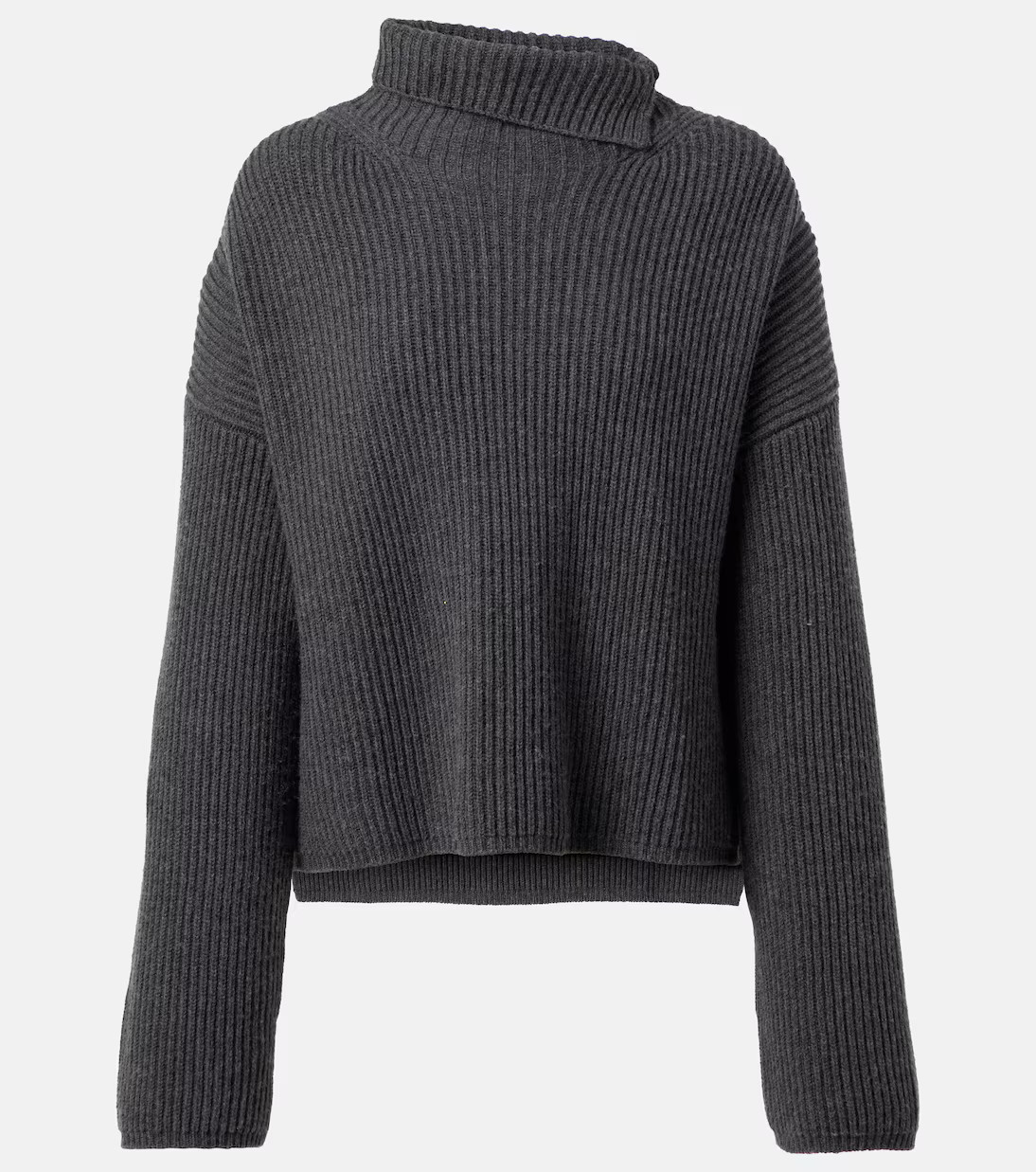 Ribbed-knit wool-blend turtleneck sweater | Mytheresa (US/CA)