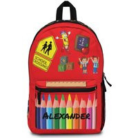 Personalized Fun Kids School Backpack | Etsy (US)