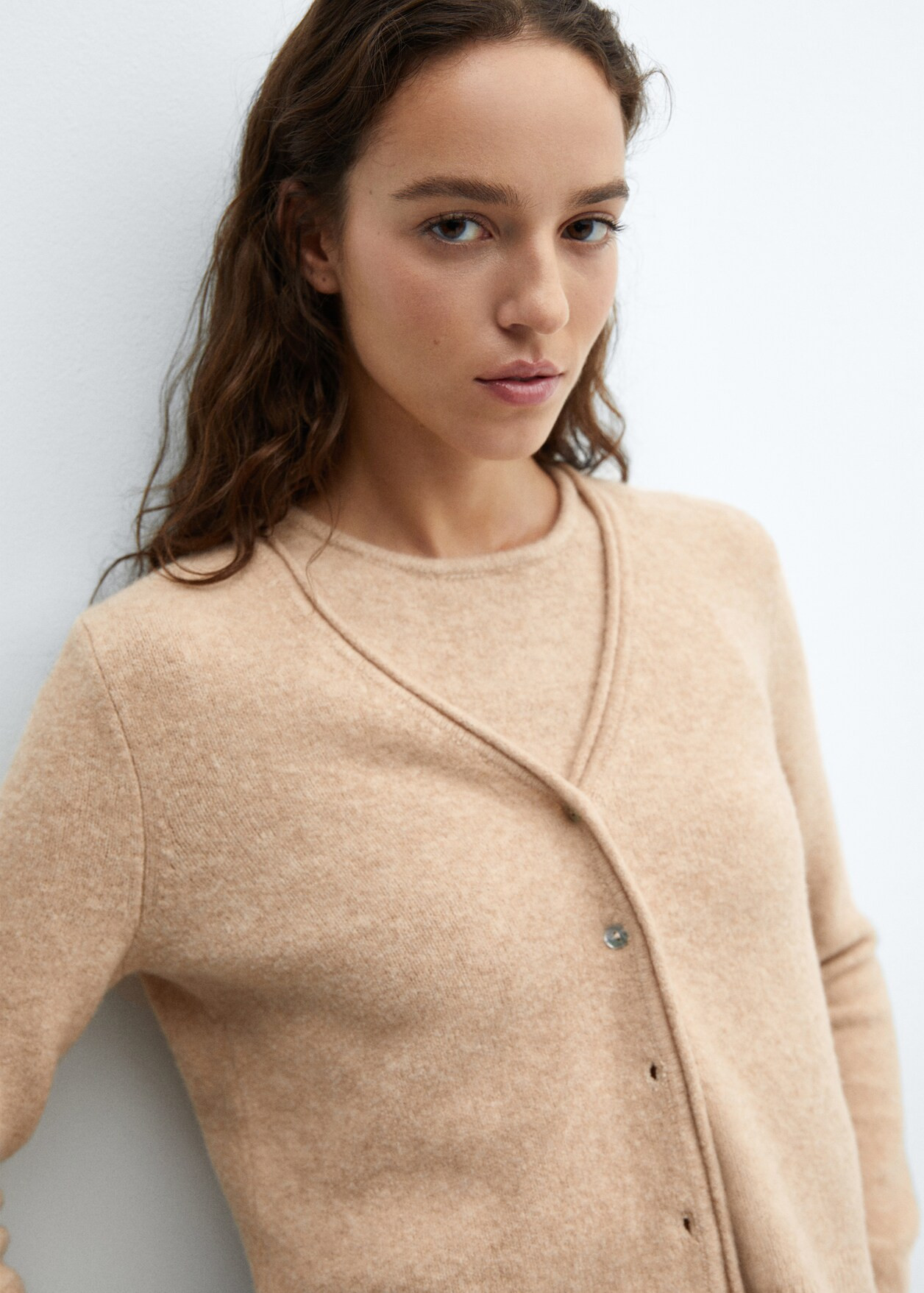 Button knit cardigan | Mango (US/MX/AU)