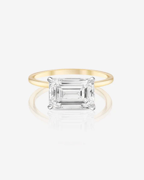 3.03 Emerald Cut in the Whisper Thin® | Ring Concierge