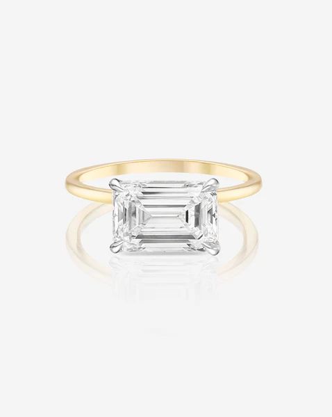 3.03 Emerald Cut in the Whisper Thin® | Ring Concierge