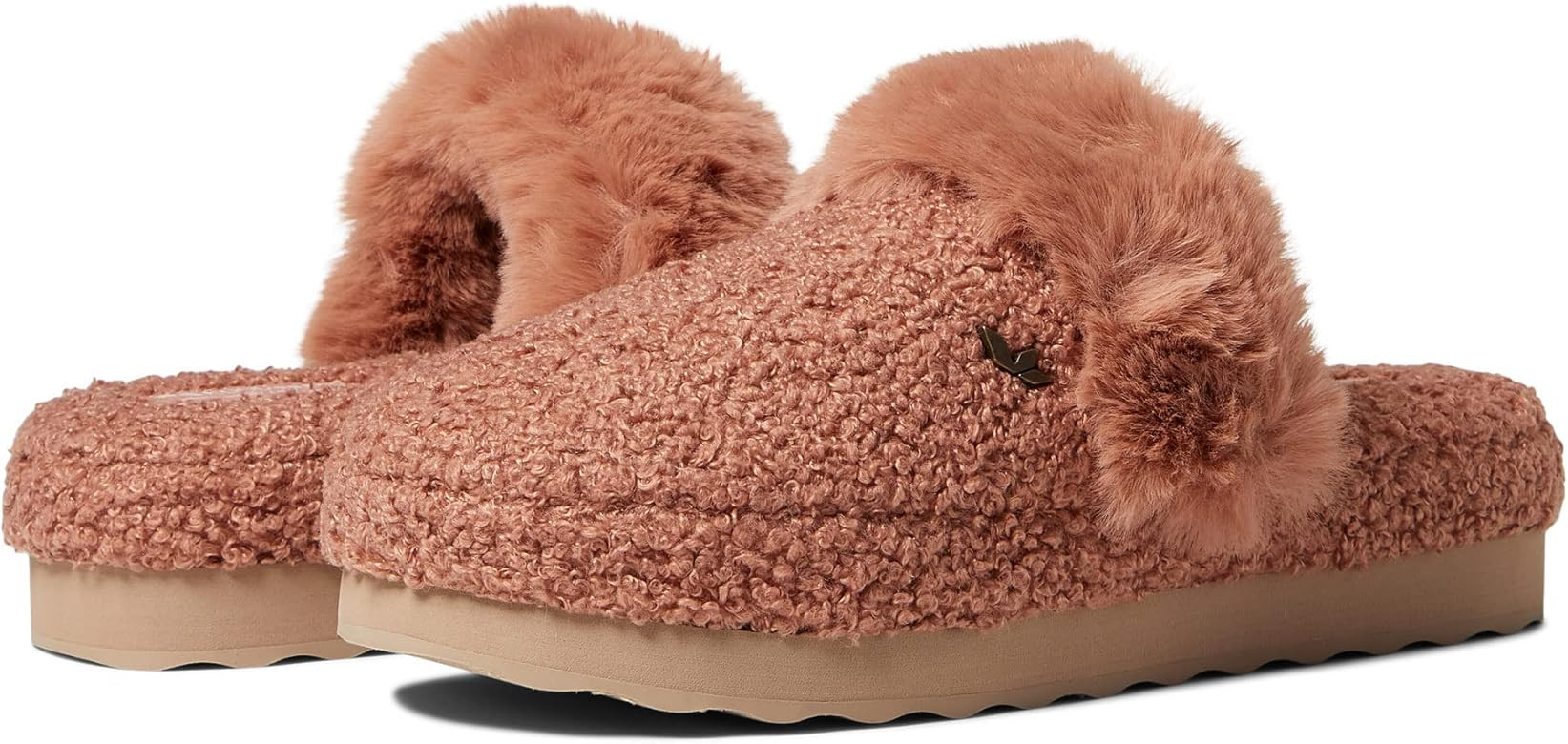 Amazon.com | Koolaburra by UGG Women's PEACHEE Slipper, Cork, 9 | Slippers | Amazon (US)