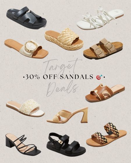 Target 30% off sandals 

#LTKSaleAlert #LTKSeasonal #LTKShoeCrush