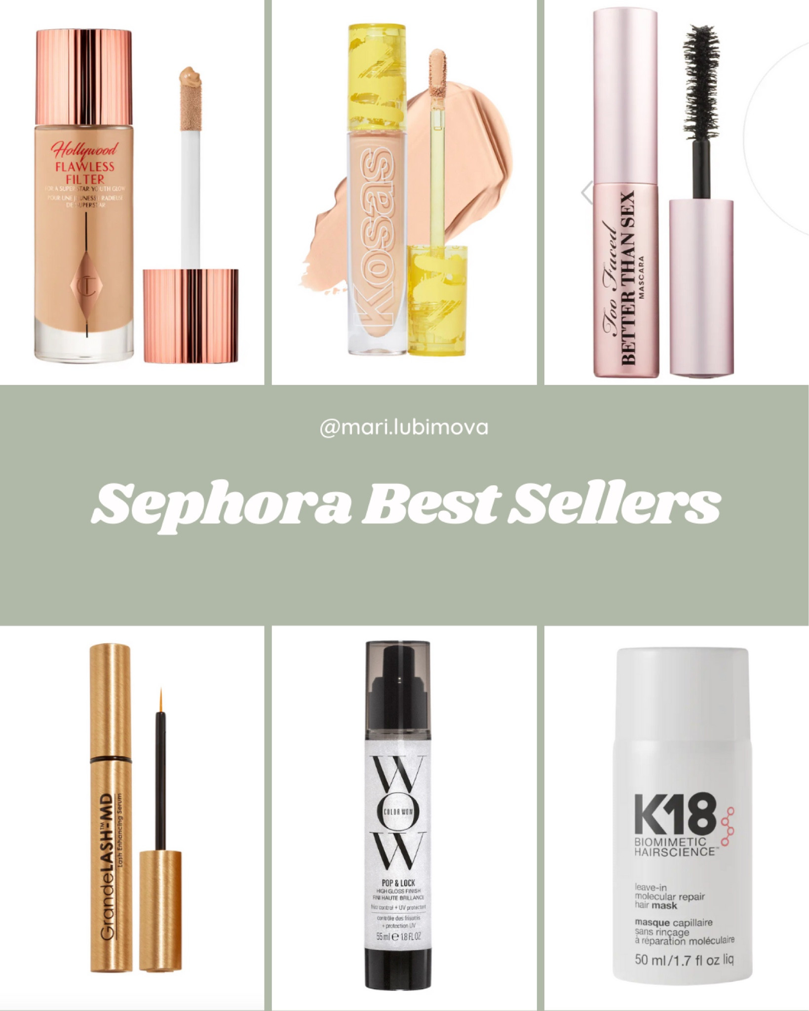 Beauty Sephora favorites 

#LTKFindsUnder50 #LTKBeauty #LTKBacktoSchool