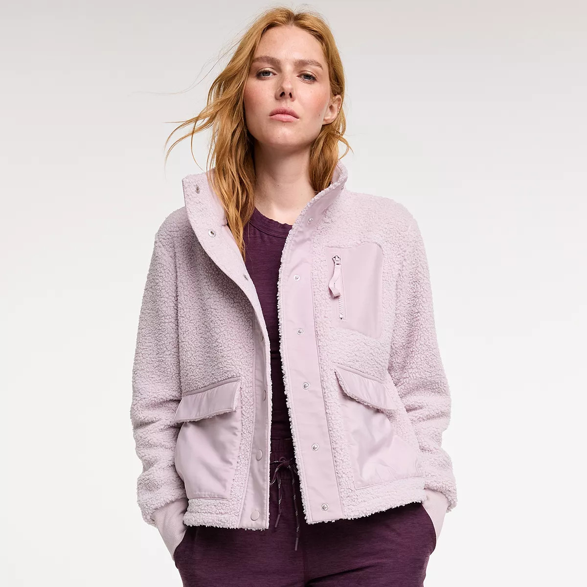 Women's FLX Boucle Bomber Jacket | Kohl's