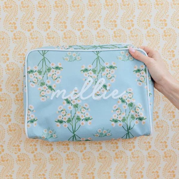 Large Patterned Toiletry Bag | Weezie Towels | Weezie Towels