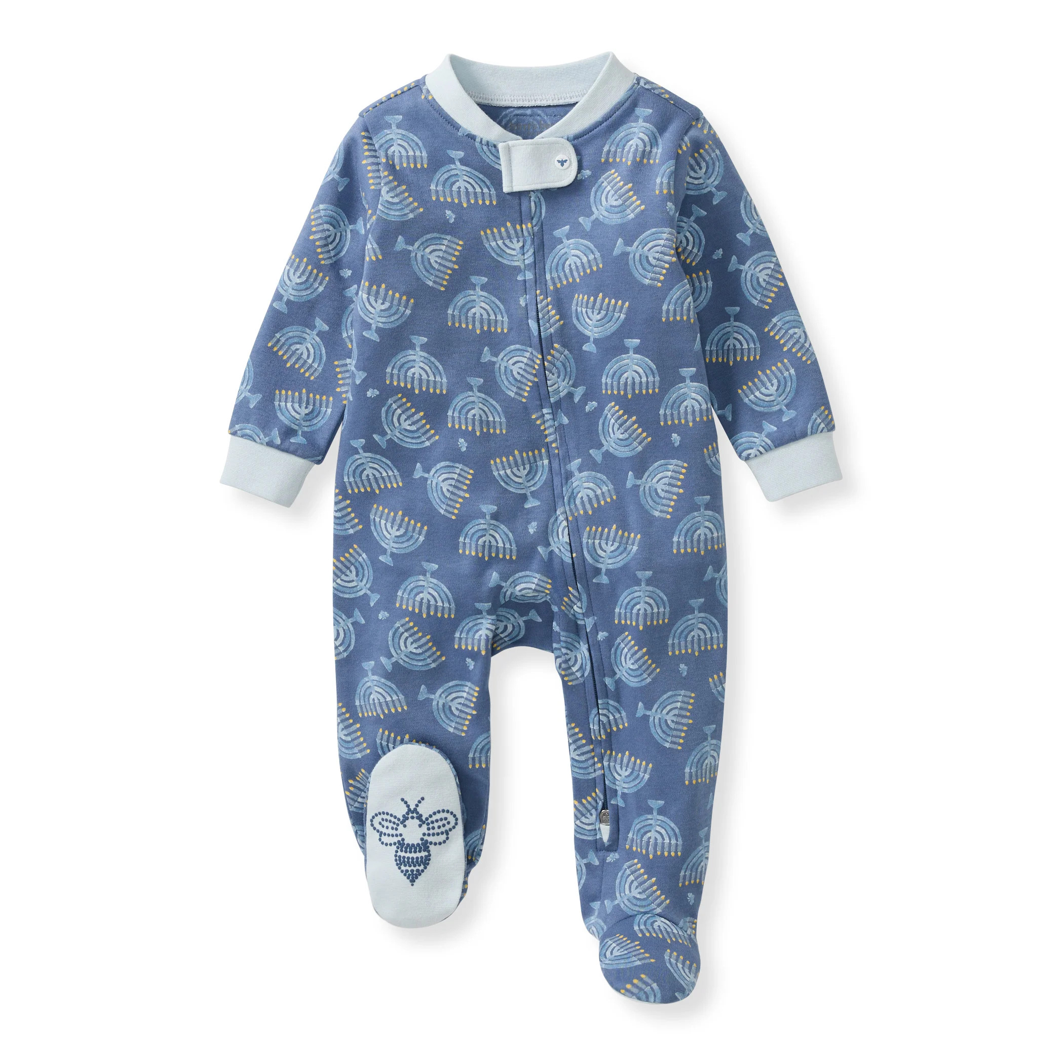 Menorah Matching Family Sleep & Play | Burts Bees Baby