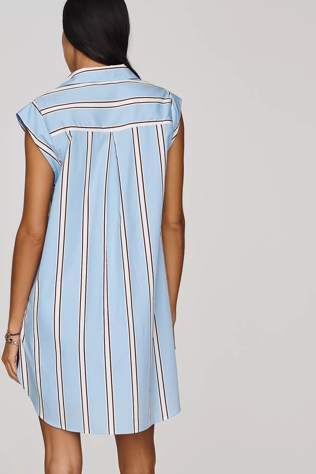 Lillian Button-Front Midi Dress by Maeve | Anthropologie (US)