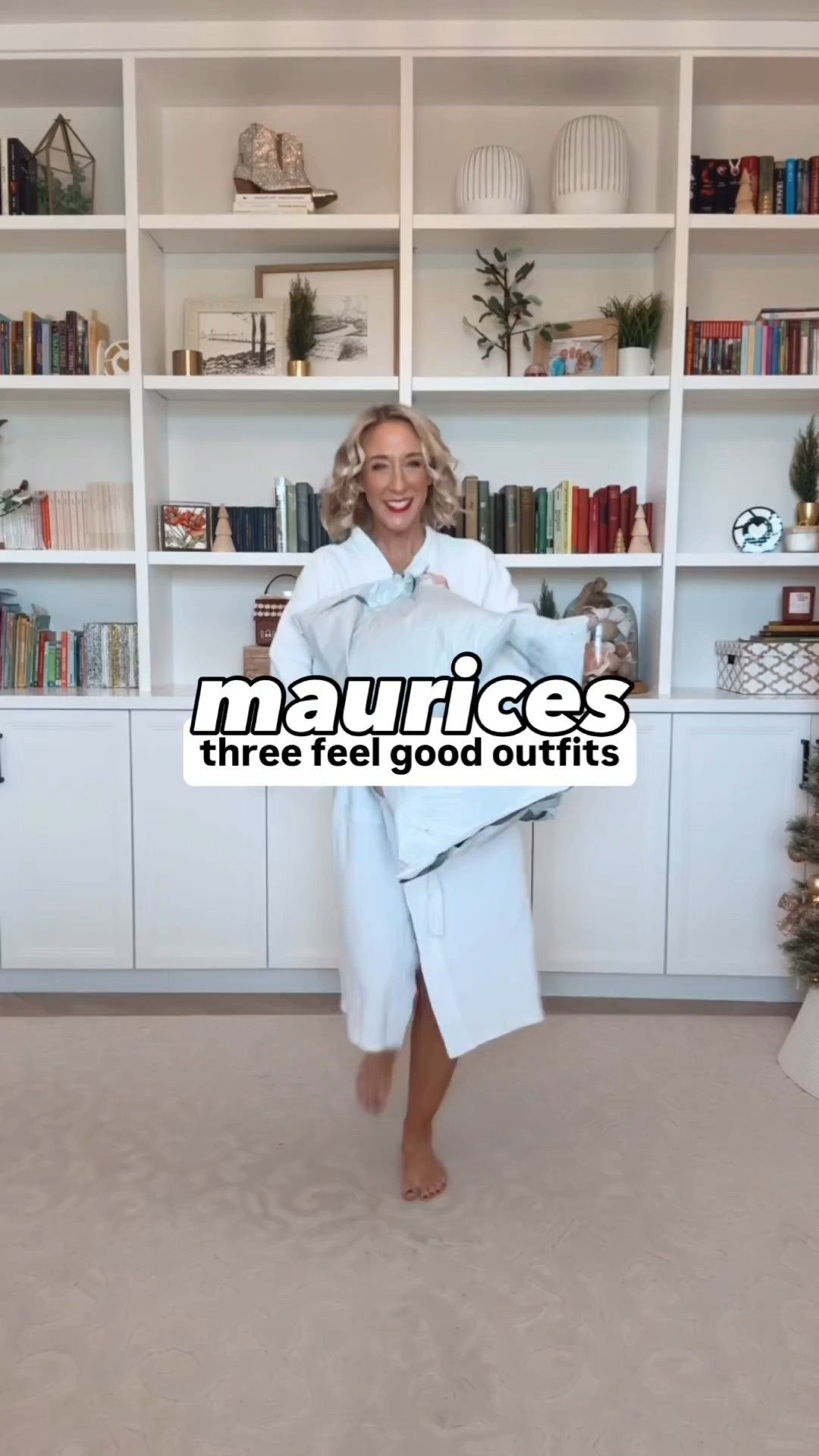 maurices - Outfit 1 Dark High Rise Straight Jean - Size 2. Eyelash Open Front Long Cardigan - Size XS. Ribbed Scoop Neck Tee - SIze XS . Outfit 2 Ponte Pull On High Rise Flare Pant - Size XS. Floral Embroidered Sweatshirt - Size XS. Slingback Flat - TTS. Outfit 3 Cable Knit V Neck Sweater Dress - Size Small . Faux Suede Block Heel Tall Boot - TTS. Striped Fringe Scarf Jewlery Gold Plated Tennis Necklace. Faux Black Onyx Pendant Necklace. Crystal Bow Stud Earrings. Gold Black Velvet Blow Pearl Hoop Earrings.

 

#LTKHoliday #LTKSeasonal #LTKSaleAlert