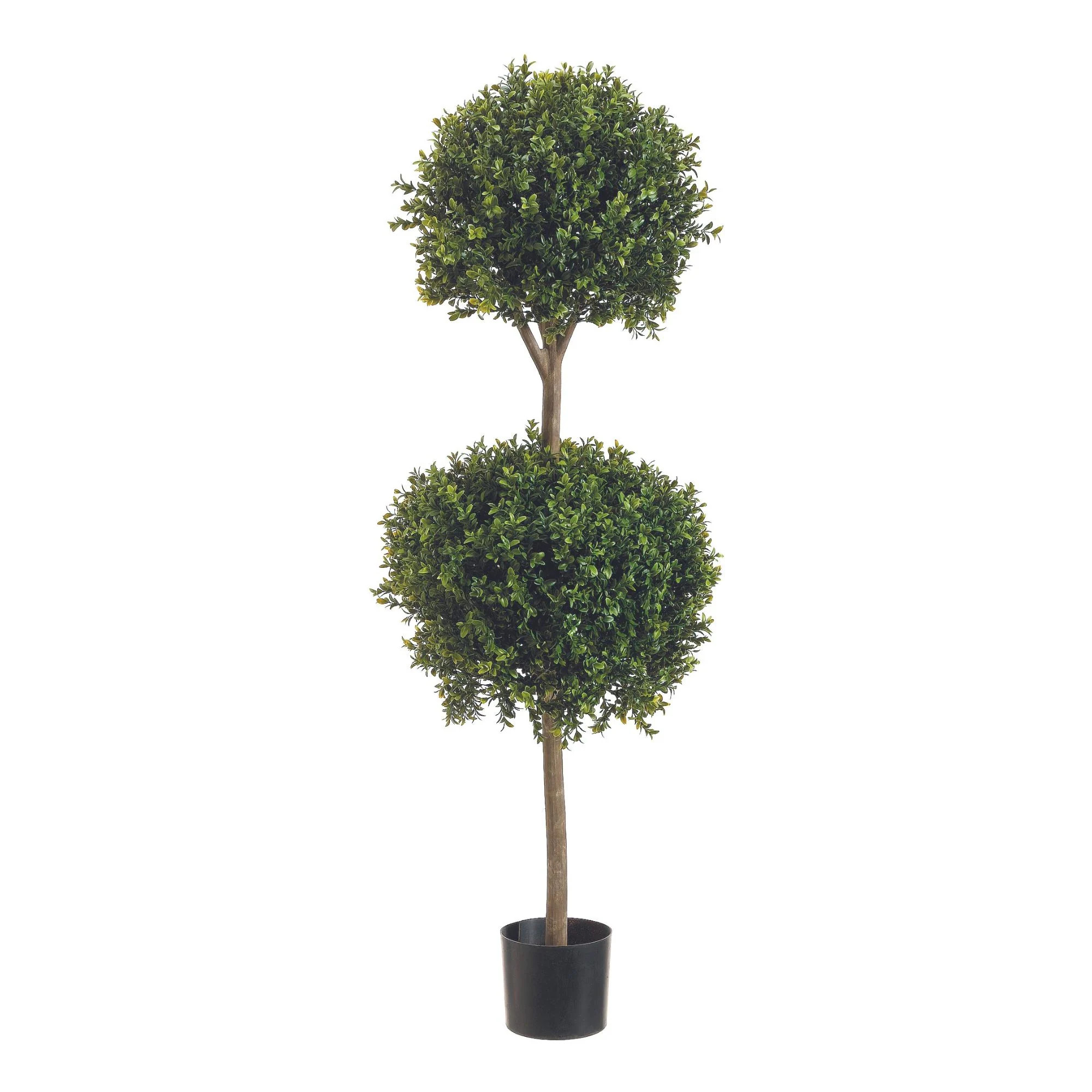 4.5 ft UV Rated Outdoor Boxwood Ball Topiary - Green | Bed Bath & Beyond