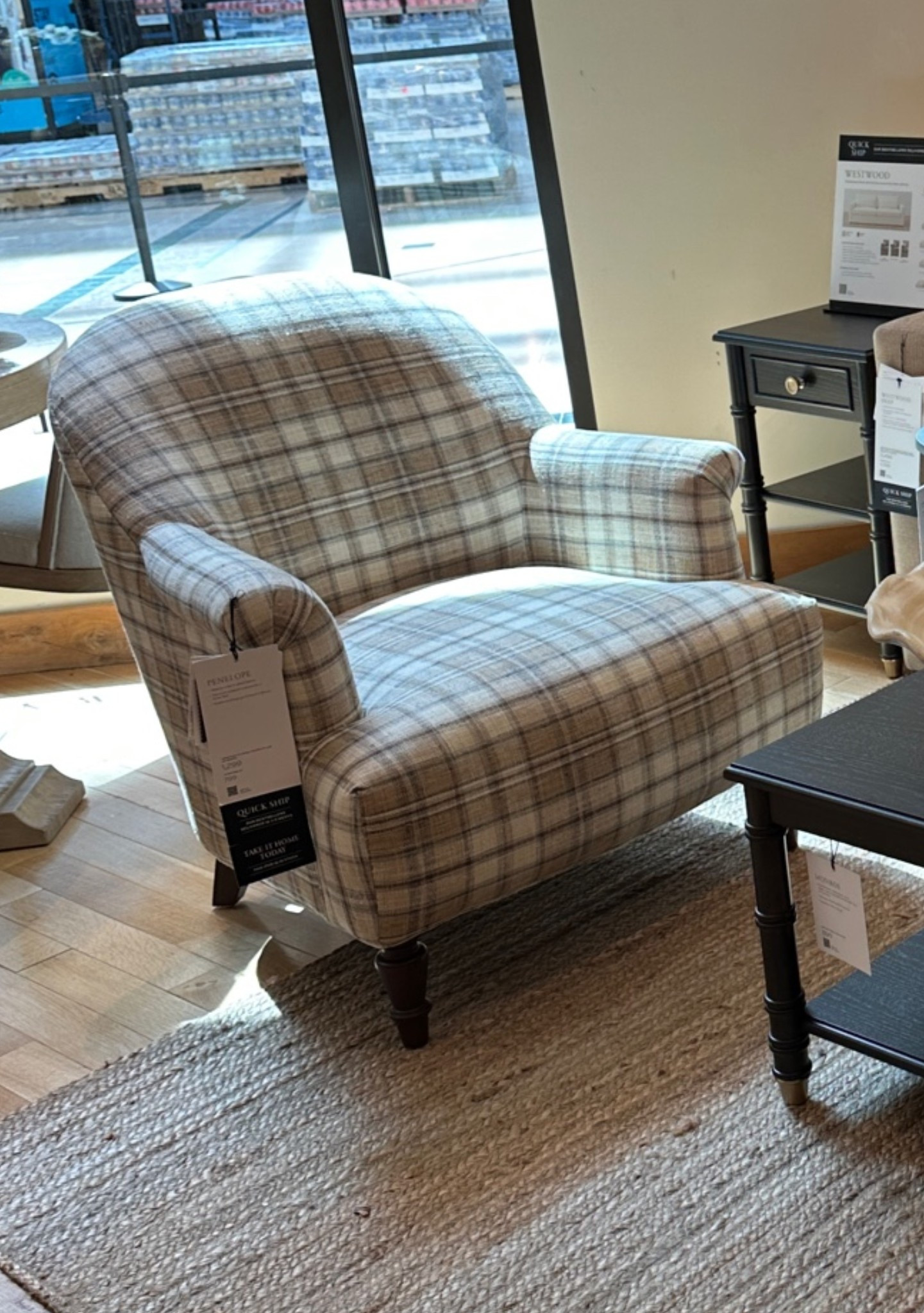 Pretty plaid chair for fall for a Ralph Lauren meets Nancy Meyers aesthetic.

#LTKHome #LTKSeasonal
