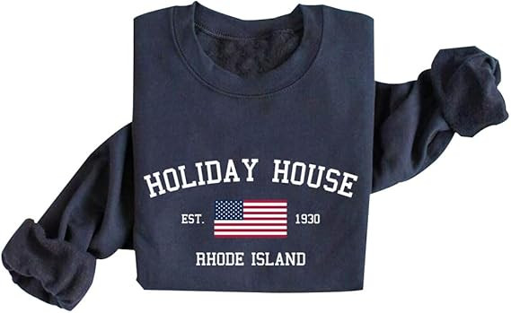 DIOMMELL Holiday House Rhode Island College Sweatshirt | Amazon (US)