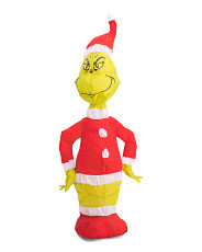 Airdorable Airblown Grinch In Santa Suit | Marshalls