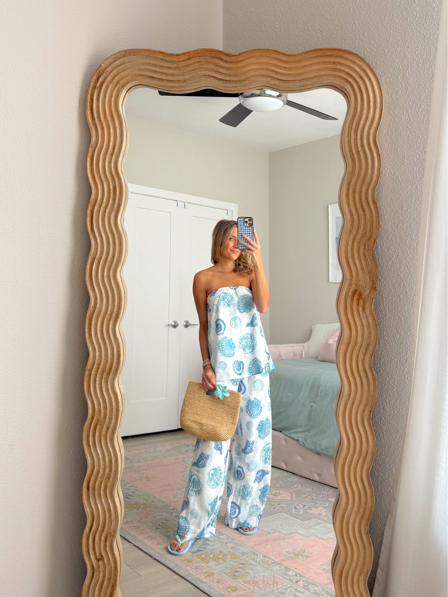 the cutest spring break vacation outfit / cruise outfit from fortunate one. wearing an XS. use code FOMCKENZIE for 10% off 🩷