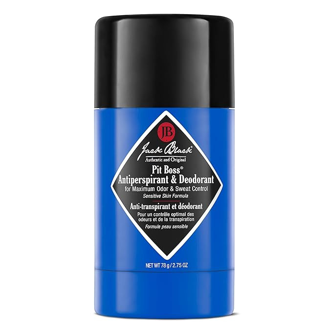 Jack Black Pit Boss Men’s Deodorant, Men’s Stick Deodorant, Antiperspirant for Men, Maximum O... | Amazon (US)