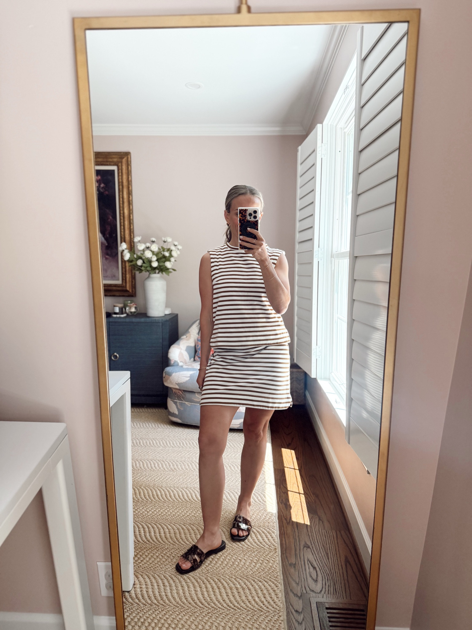 I was worried this set would be too thick for summer in the south, but it’s perfect because it’s short sleeved and not too thick of a material. I am wearing a size small. 

Size up in the @Tuckernuck sandals. I am usually a 6.5 and had to get the 7.

#LTKPetite #LTKSeasonal #LTKmomlife