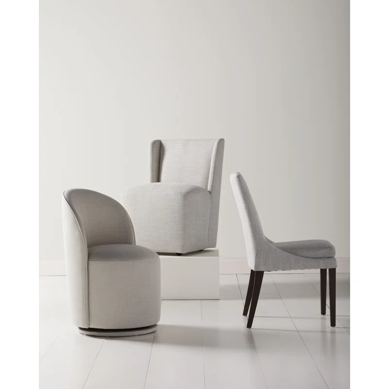 Ardeth Polyester Blend Side Chair With Caster | Wayfair North America