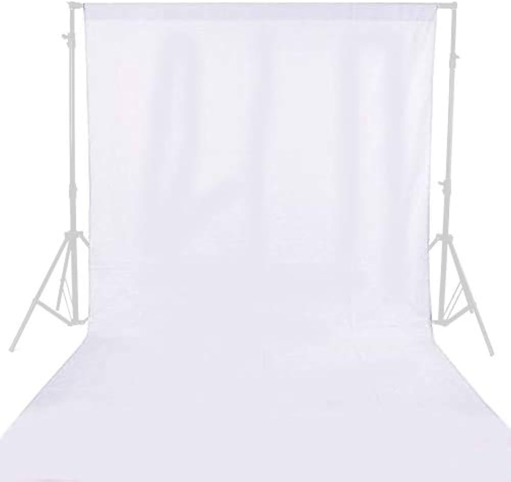 GFCC 10ftx10ft White Backdrop Background for Photography White Photo Booth Backdrop for Photoshoo... | Amazon (US)