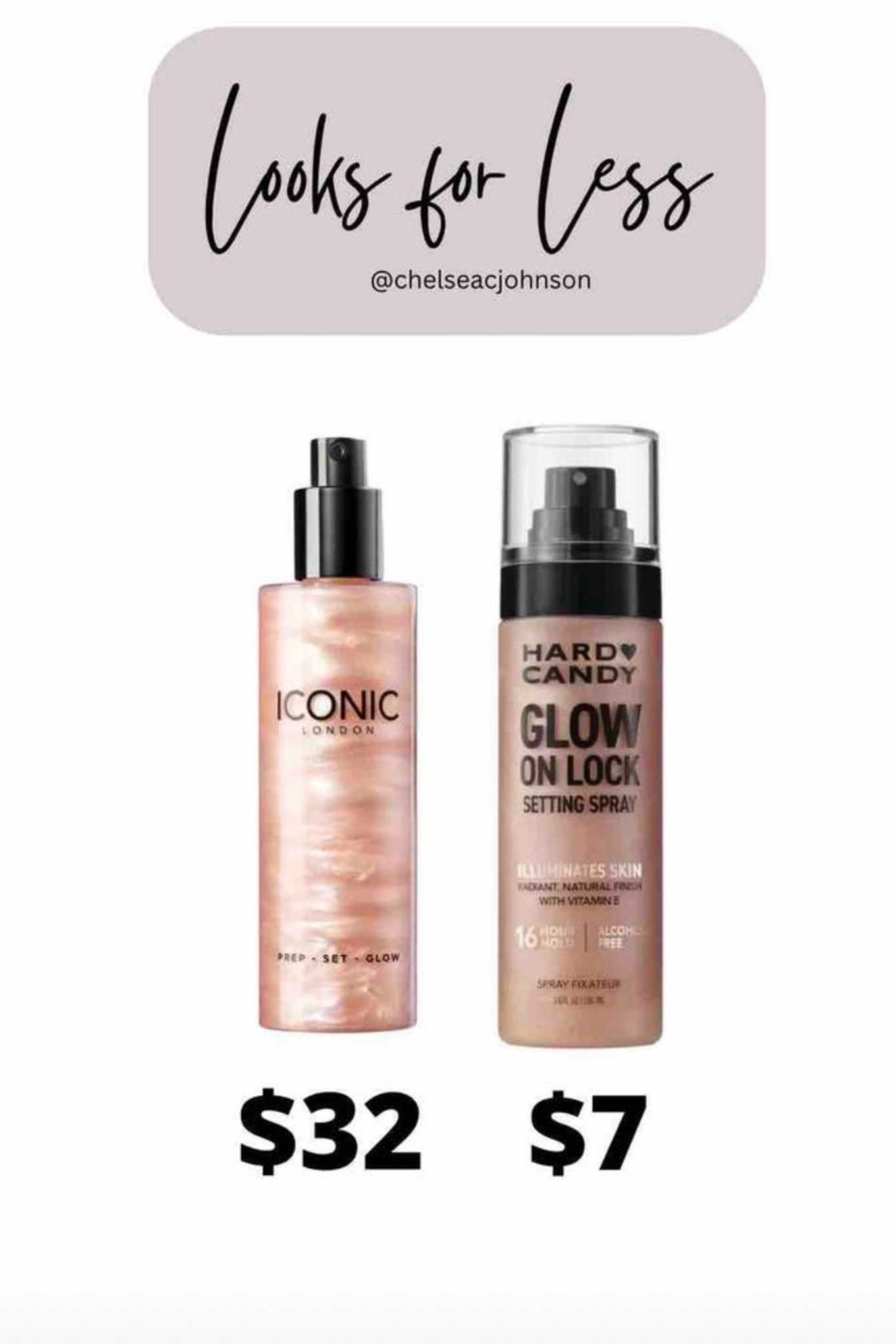Iconic london glow spray 
Hard candy glow spray 


#LTKSaleAlert #LTKGiftGuide #LTKBeauty