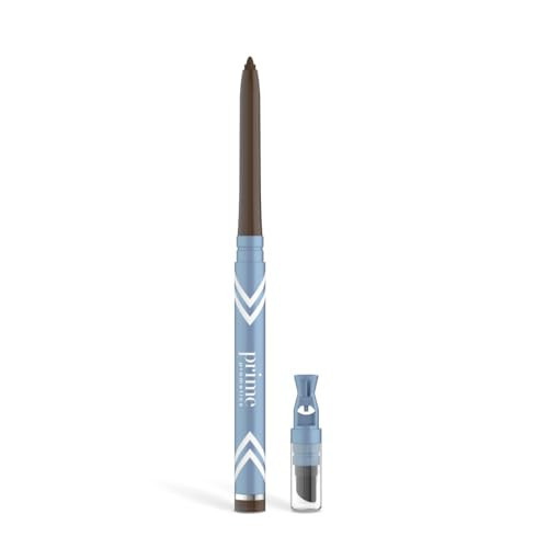 PRIME PROMETICS PrimeEyes Glide Eyeliner for Mature Women – Water-Resistant, Long-Stay and Mess-Proof – Gel Cream Texture, Discreet Sharpener and Effective Smudger (Wood (brown)) | Amazon (US)