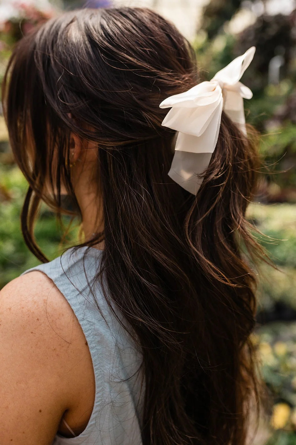 Sheer Bow Banana Claw Clip | Shop Andi