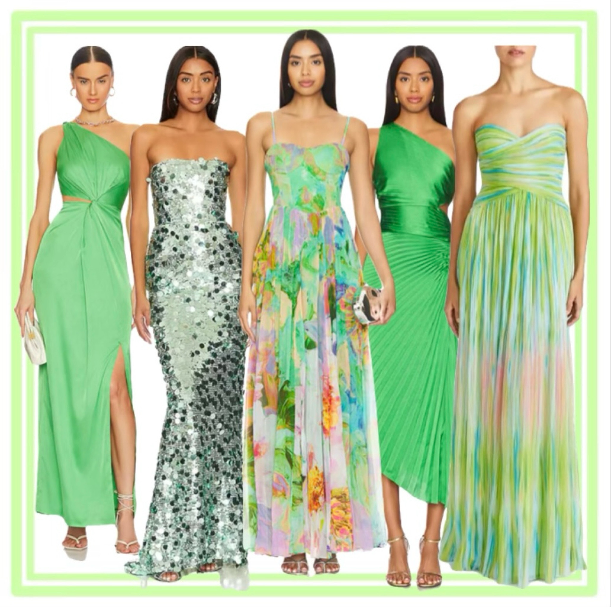 Prom in Green🍀🐢🥝🦜

#LTKStyleTip