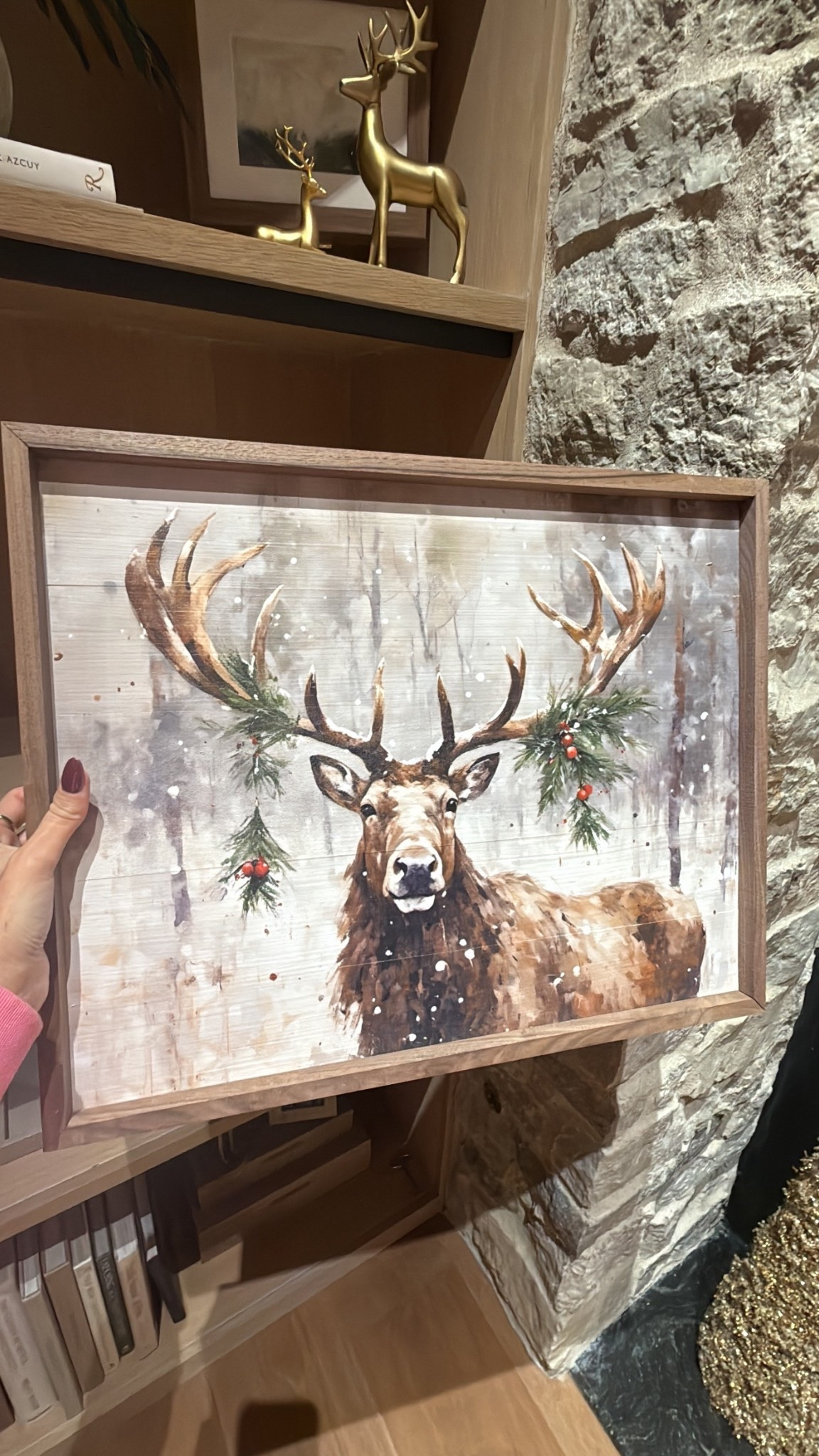 Wayfair holiday find! Mine is the 16 x 20