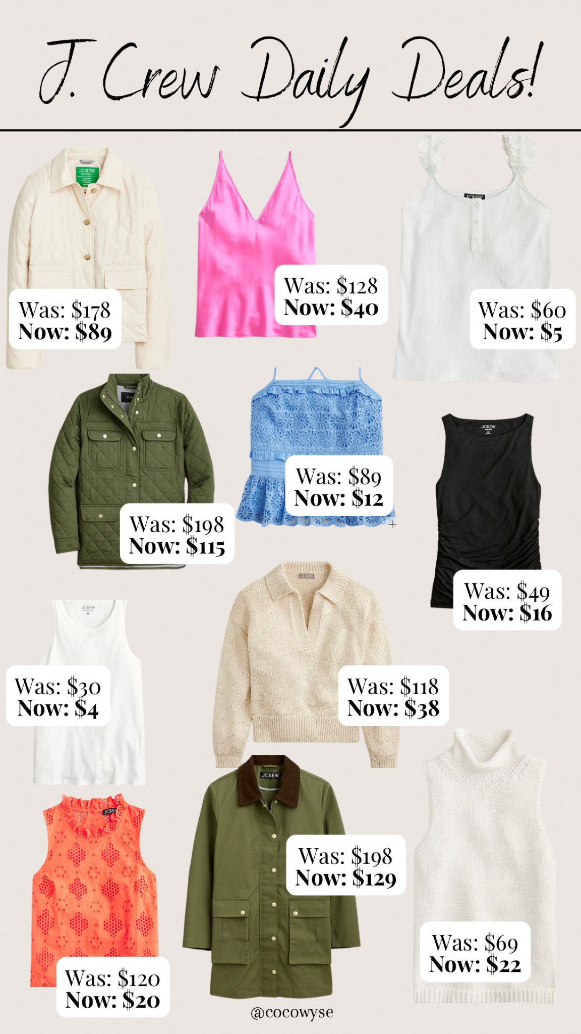 A few of my favorite J.Crew Sale items! 

#LTKSeasonal #LTKstyletip #LTKsalealert