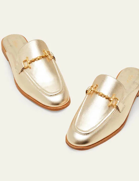 Snaffle Detail Backless Loafer | Boden (US)