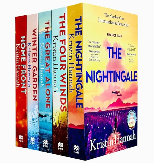 Kristin Hannah Collection 5 Books Set (The Nightingale, The Four Winds, The Great Alone, Winter G... | Amazon (UK)