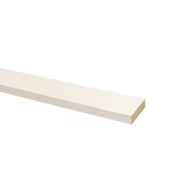 RELIABILT 1-in x 3-in x 8-ft Primed S4S MDF Board | Lowe's