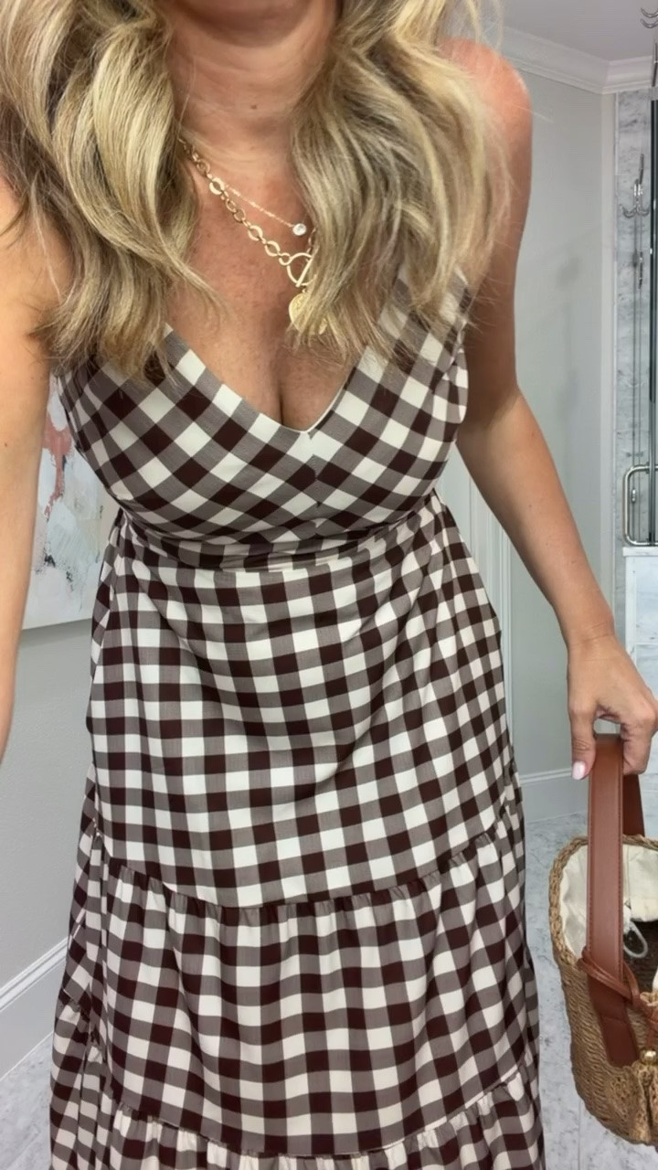 Gingham is one of those prints I never get tired of, and this dress makes it especially easy to wear. The simple silhouette keeps the print from feeling too sweet, and it’s an easy one-piece outfit now that can carry right into early fall.

gingham dress, casual dress, transitional dress, summer to fall outfit, everyday dress, women’s fashion, checkered dress, casual outfit idea, warm weather style, easy dress, fall transition, hauteandhumid

#LTKootd #LTKSeasonal #LTKOver40