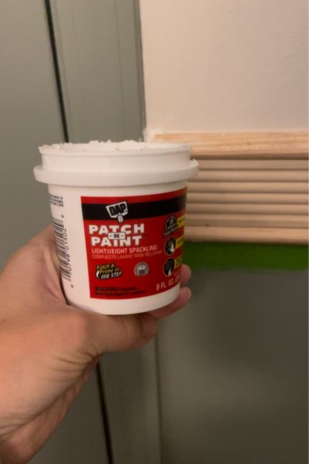 My favorite Dap patch n paint spackling for DIY wood and drywall projects 

#LTKhome #LTKunder50